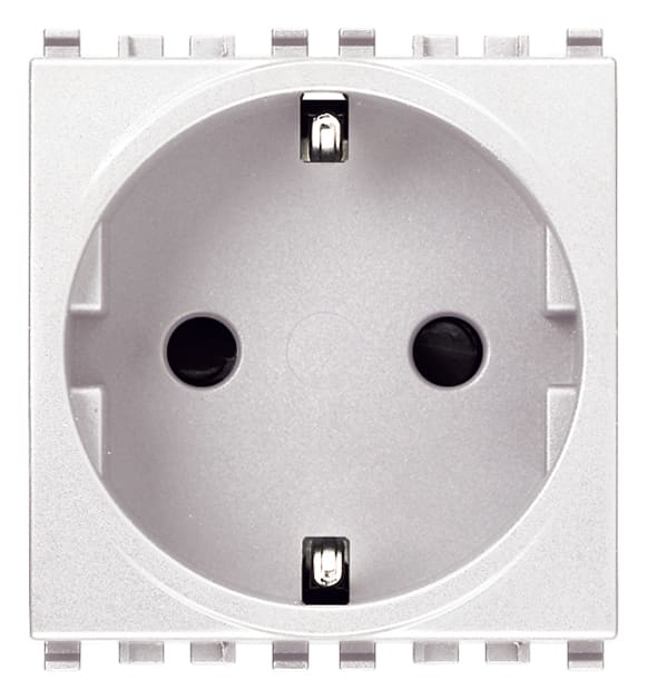 VIMAR S.P.A. - VIW20208.B PRESA SICURY 2P+T 16A TEDESCO BIANCO
