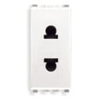 VIMAR SPA - VIW20234.B PRESA SICURY 2P 16A USA+EU D4,8MM BIANCO