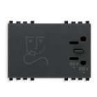 VIMAR SPA - VIW20290 PRESA PER RASOIO 230V GRIGIO