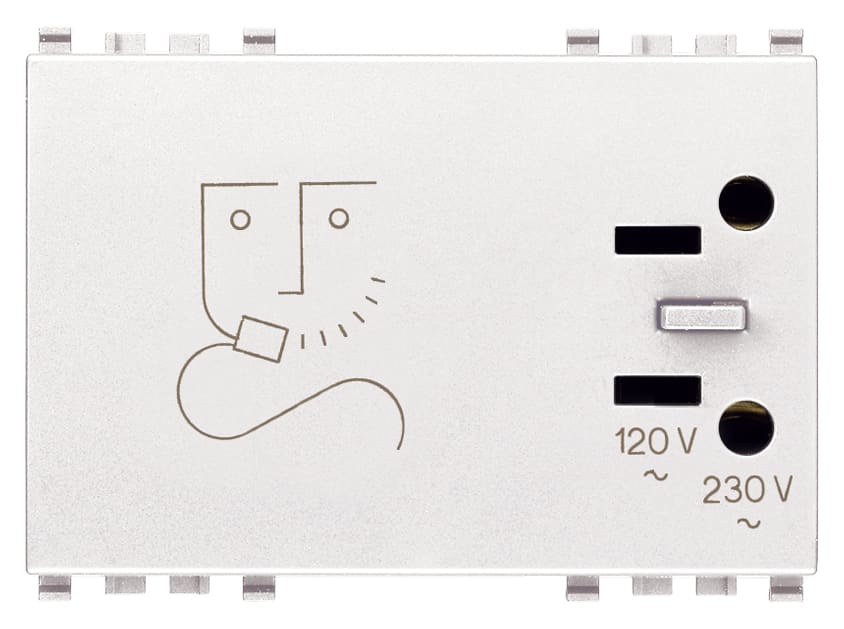 VIMAR SPA VIW20290.B PRESA PER RASOIO 230V BIANCO