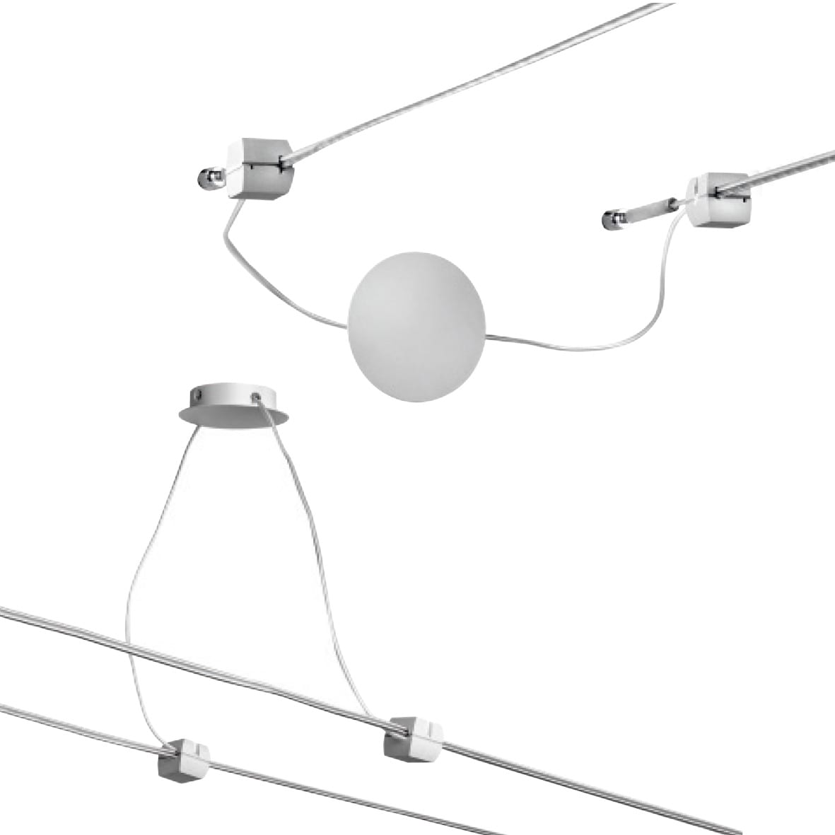 ROSSINI ILLUMINAZI - RSS20305-B KIT DI FISSAGGIO + ALIMENTAZIONE