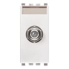 VIMAR SPA - VIW20318.B PRESA COASSIALE TIPO F FEMMINA BIANCO