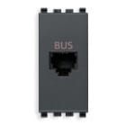 VIMAR SPA - VIW20329 PRESA RJ11 SPECIALE PER BUS GRIGIO