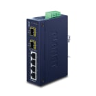 QUBIX S.R.L. NETWORK - QBX2032962 IGS-620TF SW. IND. IP30 4GE+2SFP FE/GE