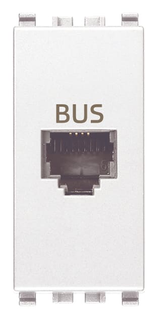 VIMAR S.P.A. - VIW20329.B PRESA RJ11 SPECIALE PER BUS BIANCO