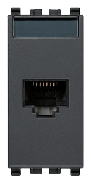 VIMAR SPA VIW20338.8 PRESA RJ45 NETSAFE CAT5E UTP GRIGIO