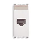 VIMAR S.P.A. - VIW20339.5.B PRESA RJ45 NETSAFE CAT5E FTP 110 BIANCO