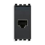 VIMAR S.P.A. - VIW20339.5 PRESA RJ45 NETSAFE CAT5E FTP 110 GRIGIO