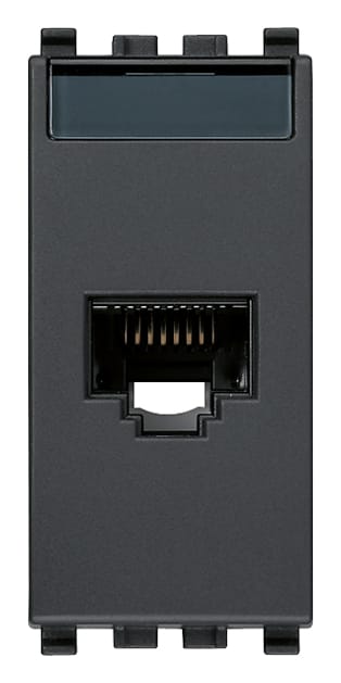 VIMAR S.P.A. - VIW20339.4 PRESA RJ45 NETSAFE CAT5E UTP 110 GRIGIO