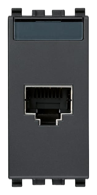 VIMAR SPA VIW20339.5 PRESA RJ45 NETSAFE CAT5E FTP 110 GRIGIO