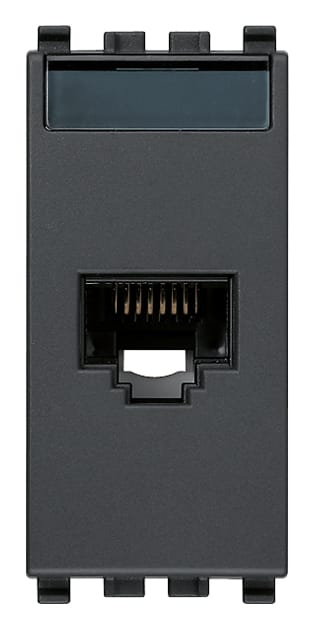 VIMAR S.P.A. - VIW20339.6 PRESA RJ45 NETSAFE CAT6 UTP 110 GRIGIO