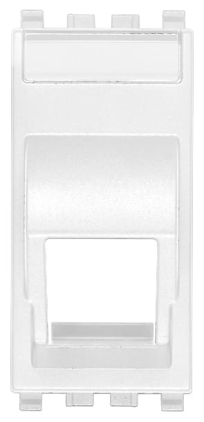 VIMAR S.P.A. - VIW20343.K.B ADATTATORE RJ45 INCLINATO BIANCO