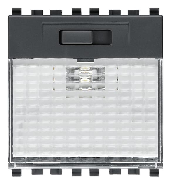 VIMAR S.P.A. - VIW20389 LAMPADA SEGNAPASSO LED 230V GRIGIO