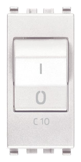 VIMAR SPA VIW20405.10.B INTERRUTTORE MT 1P+N C10 120-230V BIANCO