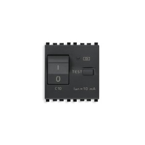 VIMAR S.P.A. - VIW20411.10 INTERRUTTORE MTDIFF.1P+N C10 10MA GRIGIO
