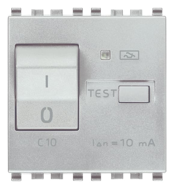 VIMAR S.P.A. - VIW20411.10.N INTERRUTTORE MTDIFF. 1P+N C10 10MA NEXT