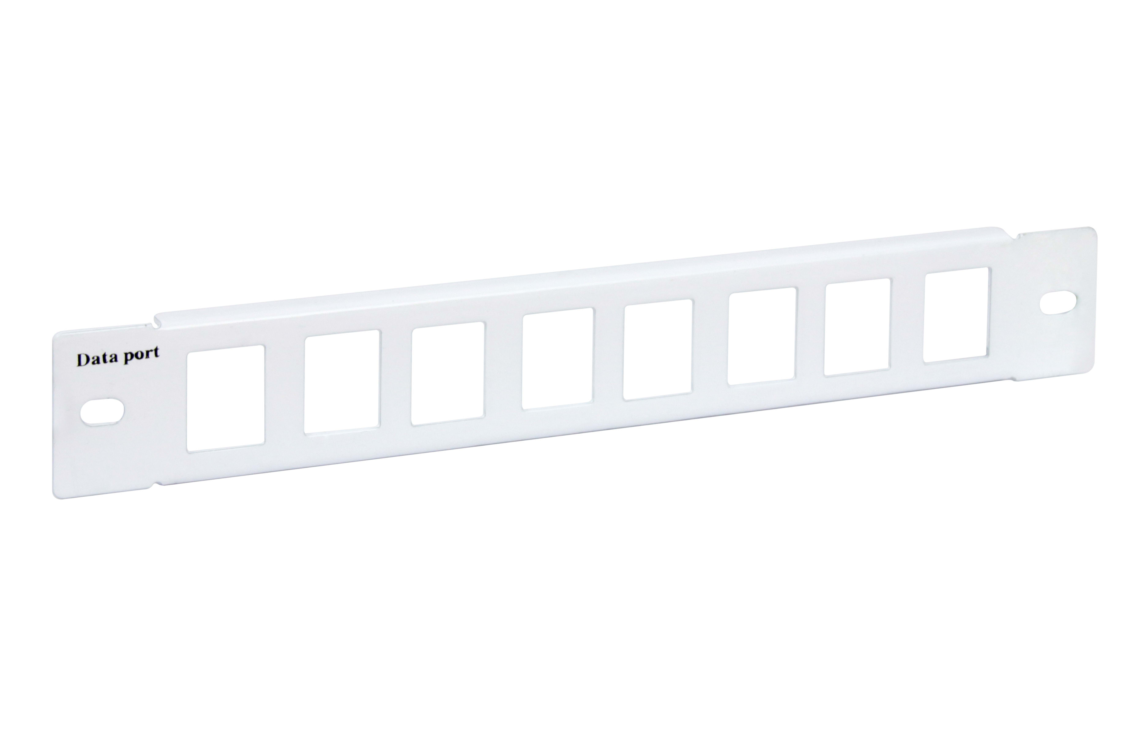 QUBIX S.R.L. NETWORK - QBX2050022 PATCH PANEL VUOTO 8 POSIZIONI PER QDSA