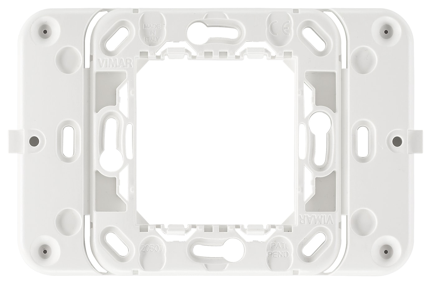 VIMAR SPA VIW20507.B SUPPORTO RADIO PLACCA 2M O 2MC BIANCO