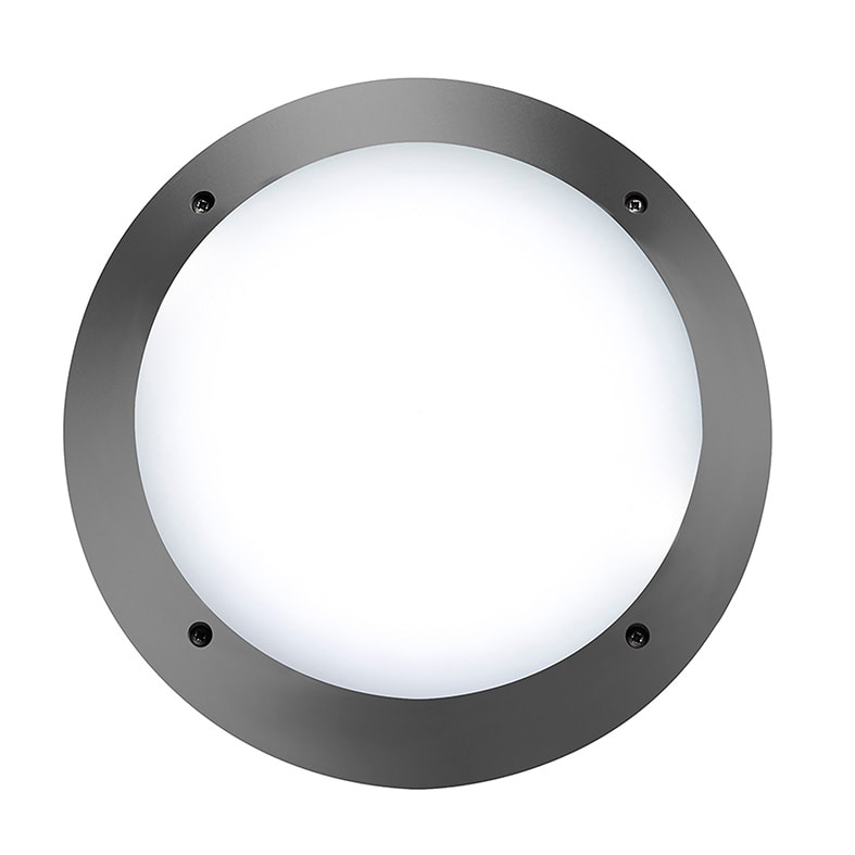 ROSSINI RSS20580-N APPLIQUE/PLAFONIERA TONDA NERA E27 IP66