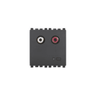 VIMAR SPA - VIW20582 Ingresso audio RCA 2M grigio