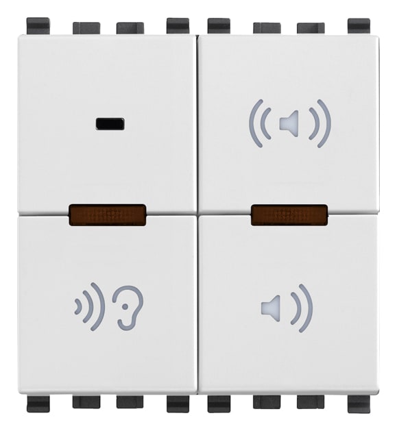 VIMAR SPA VIW20586.B MICROFONO DI CHIAMATA BIANCO