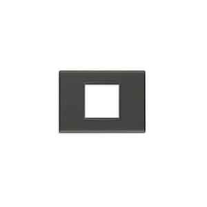 VIMAR S.P.A. - VIW20652.40 PLACCA CLASSIC 2M CENTRAL REFLEX GRAFITE