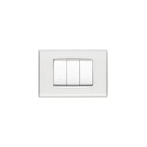 VIMAR S.P.A. - VIW20653.B41 PLACCA CLASSIC 3M REFLEX GHIACCIO