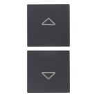 VIMAR SPA - VIW20751.2 DUE MEZZI TASTI 1M SIMBOLI FRECCE GRIGIO