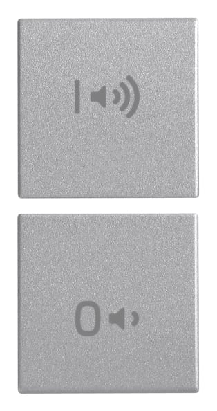 VIMAR S.P.A. - VIW20751.4.N DUE MEZZI TASTI 1M ON/OFF VOLUME NEXT