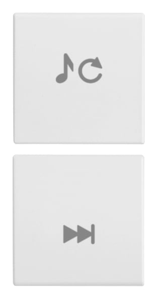 VIMAR S.P.A. - VIW20751.5.B DUE MEZZI TASTI 1M SORG./TRACCIA BIANCO