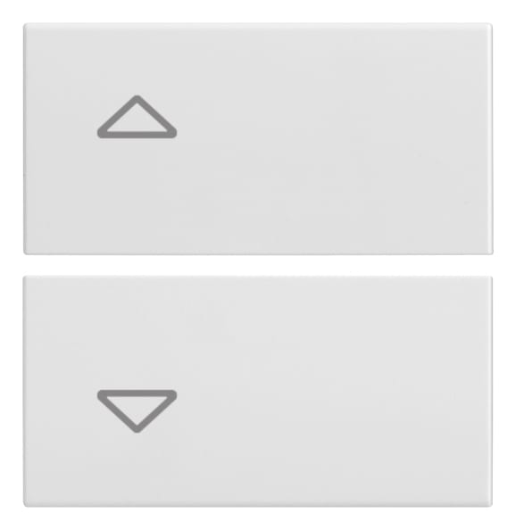 VIMAR S.P.A. - VIW20752.2.B DUE MEZZI TASTI 2M SIMBOLI FRECCE BIANCO