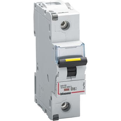 BTICINO S.P.A. - BTIFT81D80 BTDIN 160 - MAGNETOT 1P CURVA D 80A 16KA