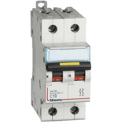 BTICINO S.P.A. - BTIFT82C10 BTDIN160 - MAGNETOT 2P CURVA C 10A 16KA