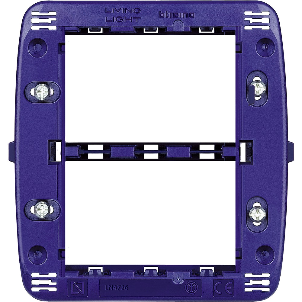 BTICINO BTILN4726 LIVING LIGHT - SUPPORTO UNICO 3+3 MOD