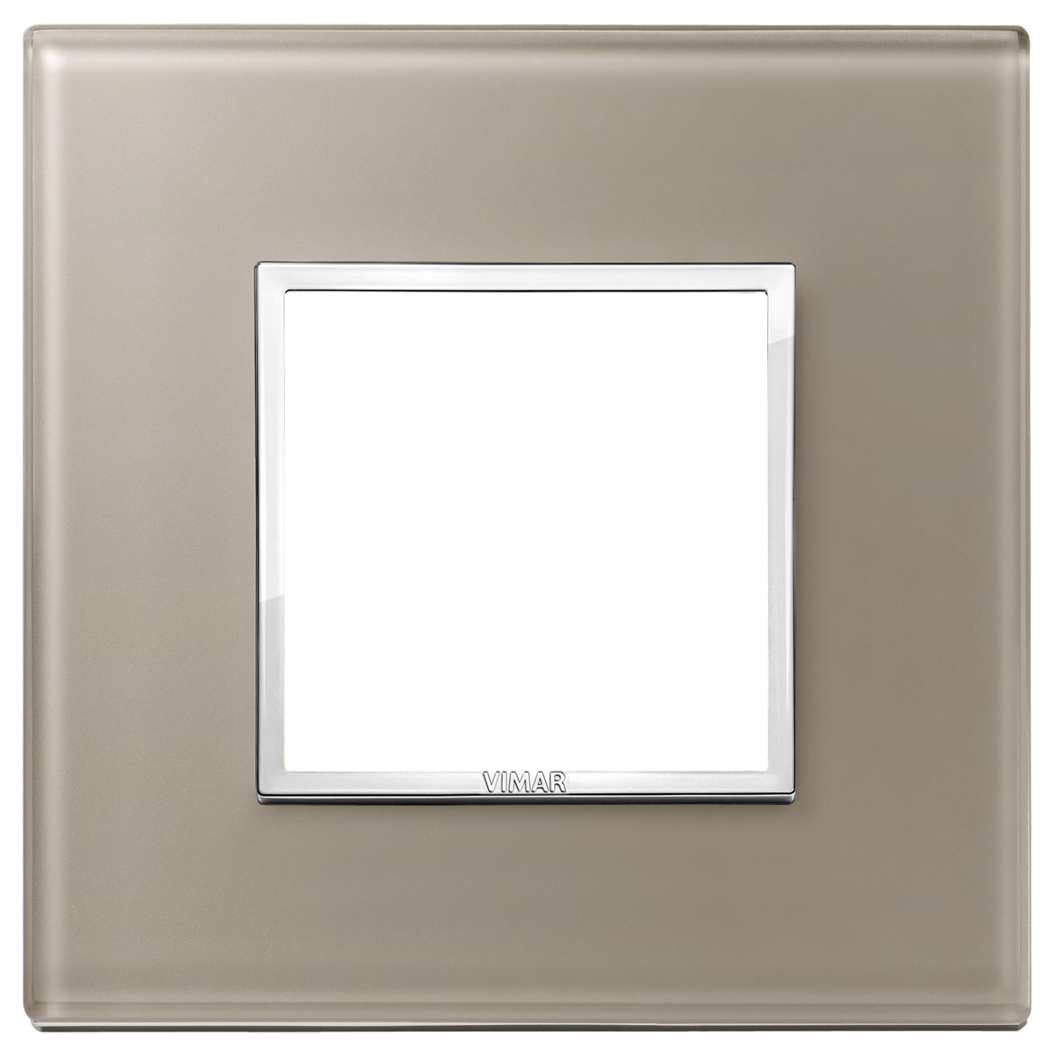 VIMAR SPA VIW21642.74 PLACCA 2M OPALE BRUNO