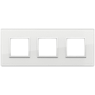 VIMAR SPA - VIW21644.70 PLACCA 6M (2+2+2) INT71 BIANCO DIAMANTE