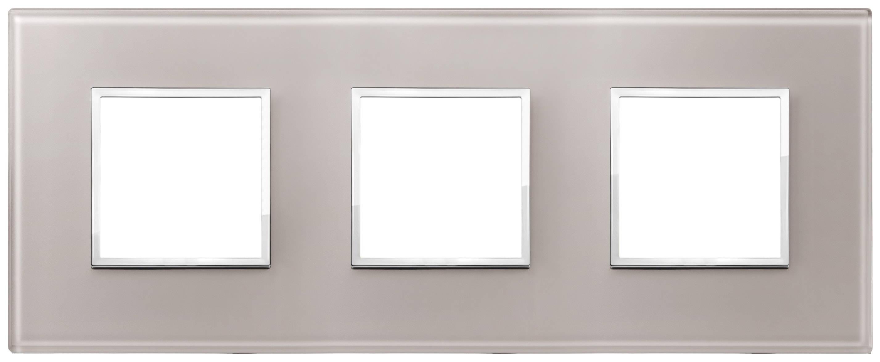 VIMAR SPA VIW21644.73 PLACCA 6M (2+2+2) INT71 GRIGIO PERLA