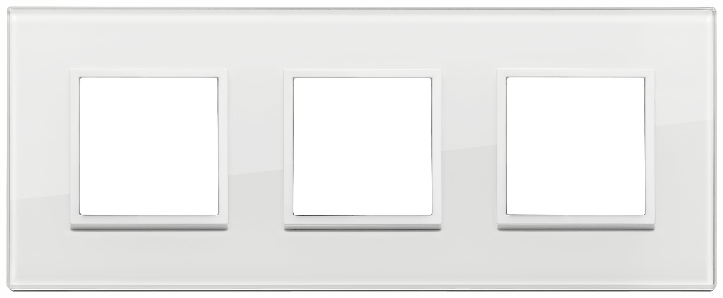 VIMAR SPA VIW21644.87 PLACCA 6M (2+2+2) INT71 BIANCO TOT DIAM.