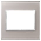 VIMAR SPA - VIW21648.73 PLACCA 3M BS GRIGIO PERLA