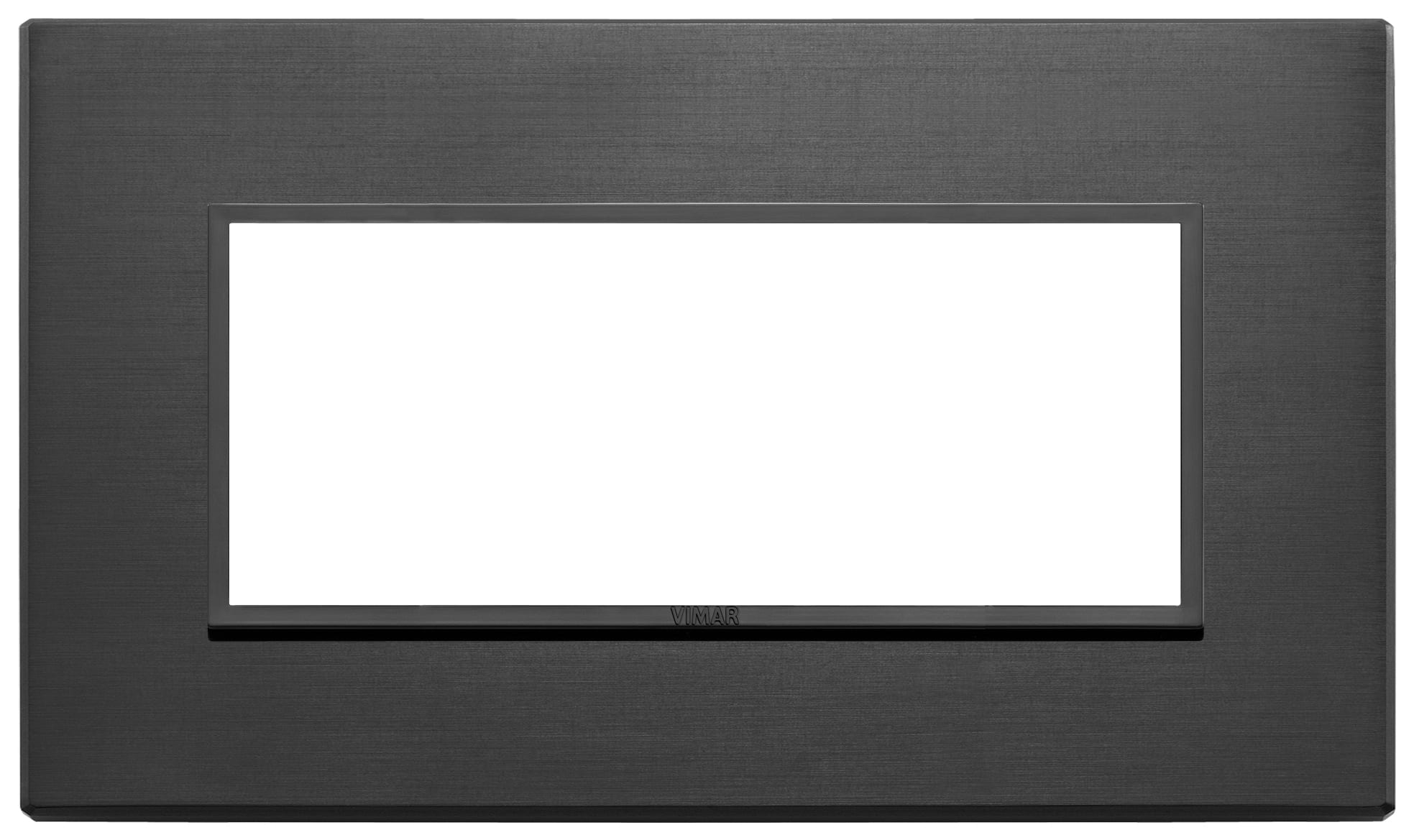 VIMAR SPA VIW21649.18 PLACCA 5M BS NERO TOTALE