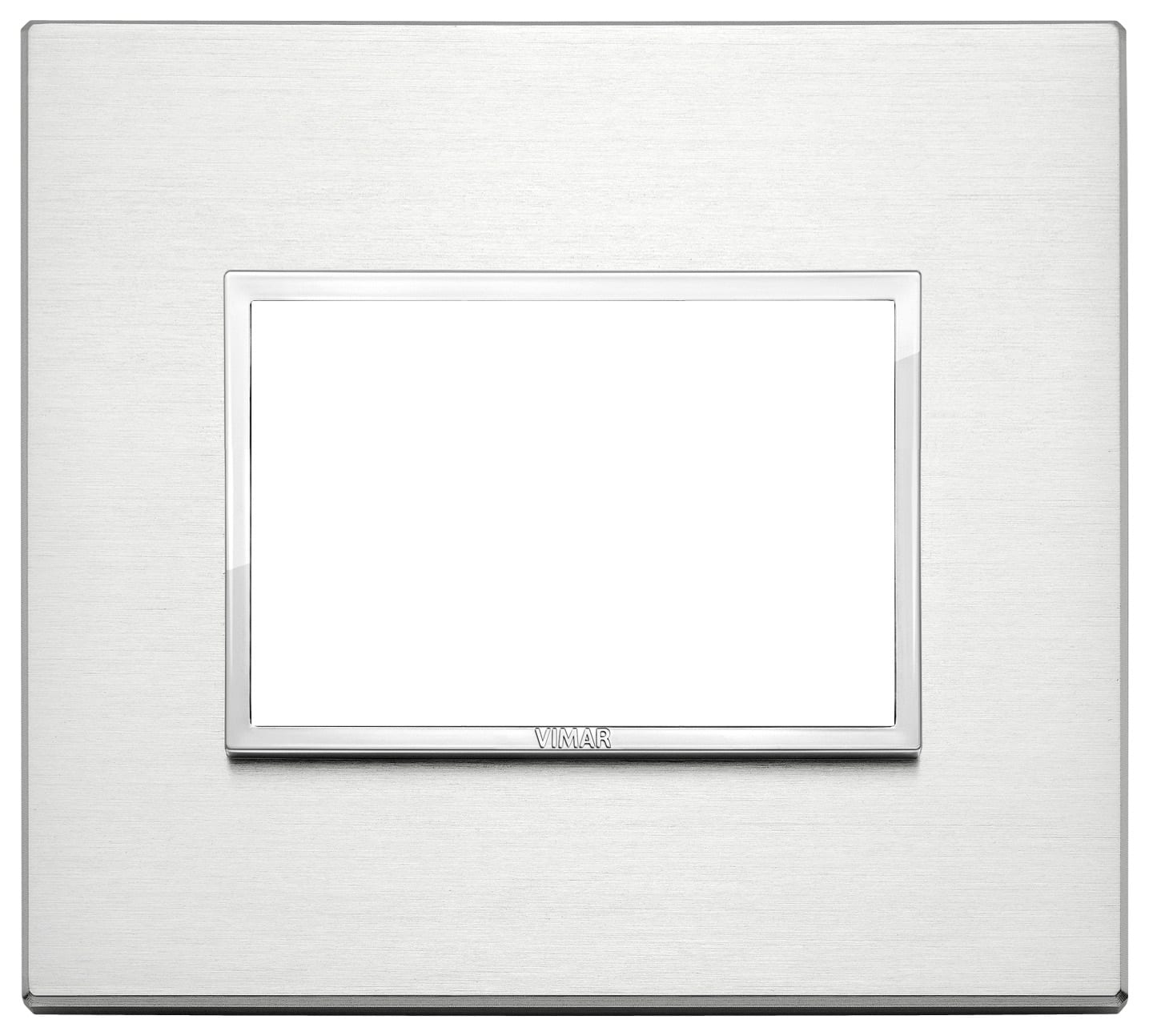 VIMAR SPA VIW21653.01 PLACCA 3M ALLUMINIO BRILLANTE