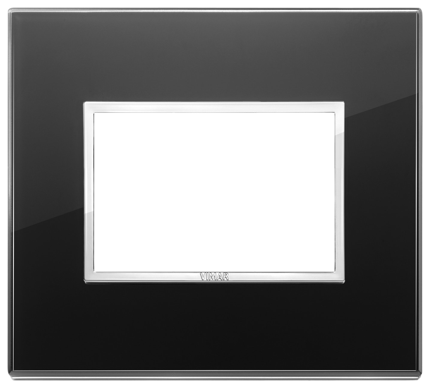 VIMAR SPA VIW21653.76 PLACCA 3M NERO DIAMANTE