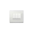 VIMAR SPA - VIW21653.87 PLACCA 3M BIANCO TOTALE DIAMANTE