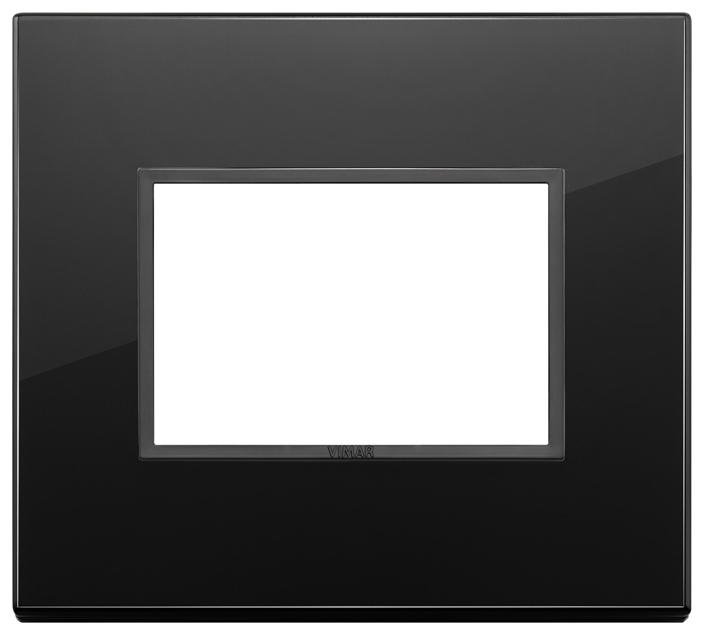 VIMAR SPA VIW21653.88 PLACCA 3M NERO TOTALE DIAMANTE