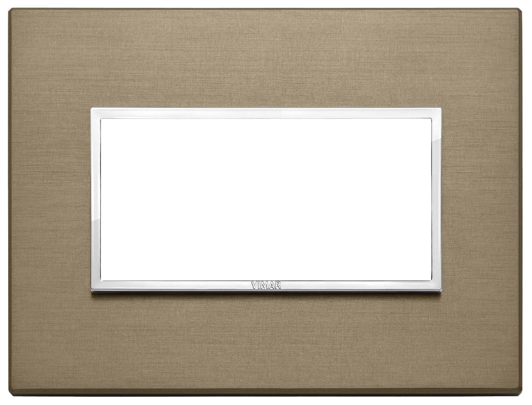 VIMAR SPA VIW21654.05 PLACCA 4M BRONZO SCURO