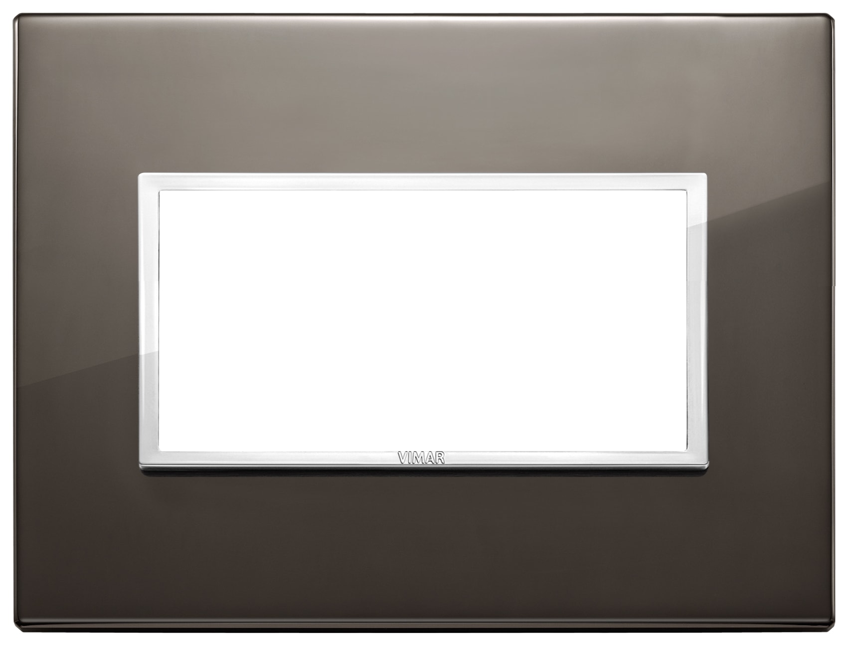 VIMAR SPA VIW21654.06 PLACCA 4M NERO ZAFFIRO