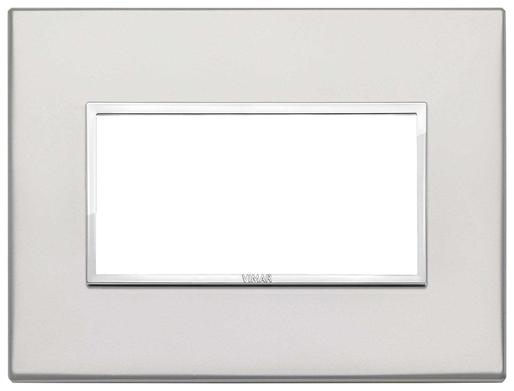 VIMAR S.P.A. - VIW21654.07.01 PLACCA 4M ARGENTO