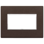 VIMAR SPA - VIW21654.22 PLACCA 4M TABACCO