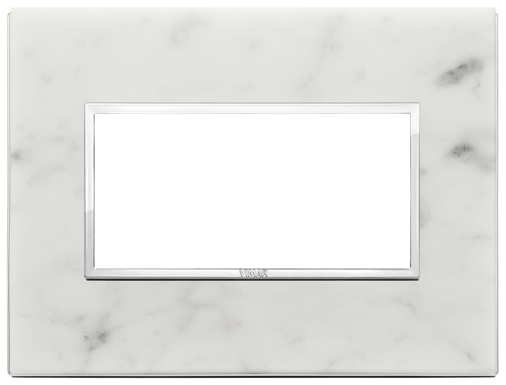 VIMAR SPA VIW21654.51 PLACCA 4M BIANCO DI CARRARA