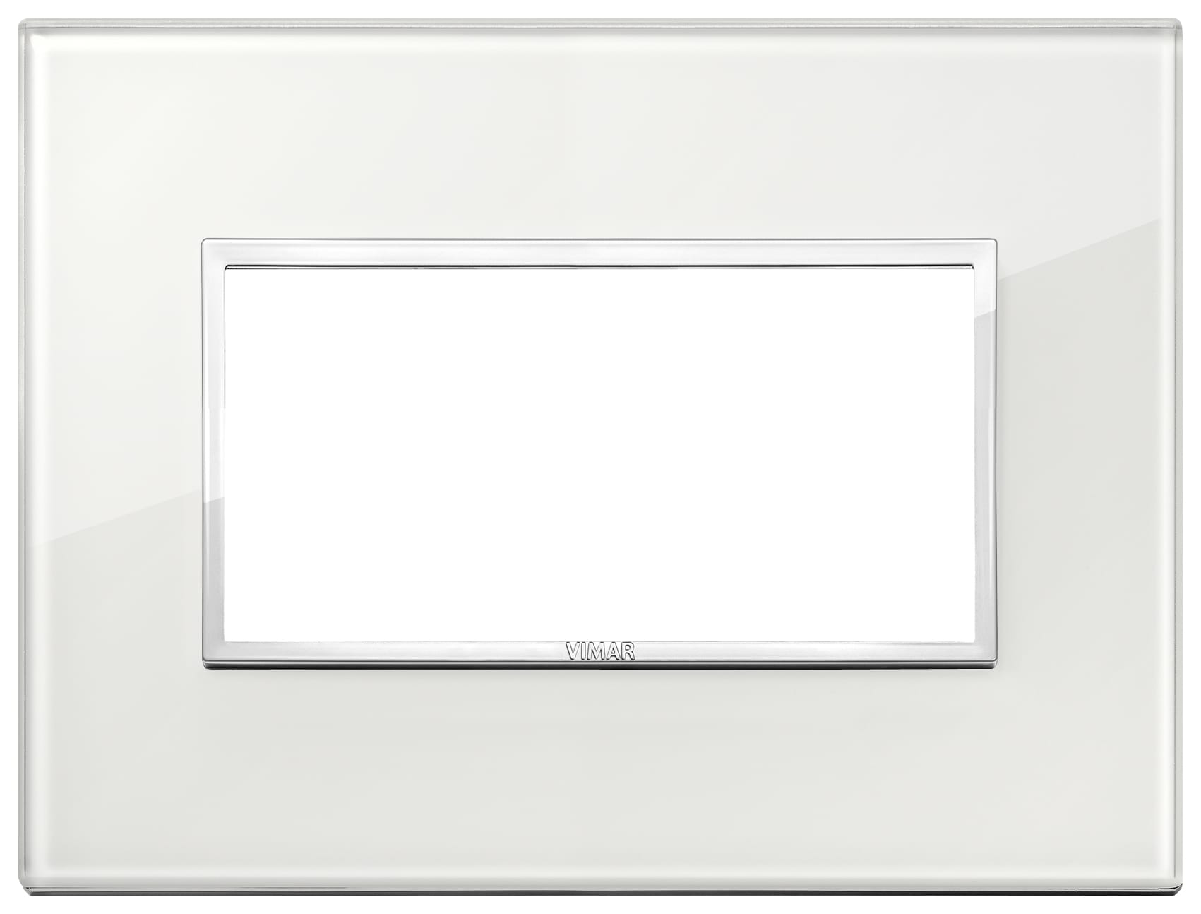 VIMAR SPA VIW21654.70 PLACCA 4M BIANCO DIAMANTE